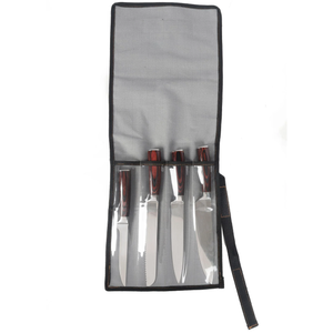 Wildtrak Explorer 4Pc Knife Wrap 400Gsm