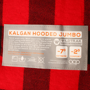 Wildtrak Kalgan hooded Jumbo Sleeping Bag