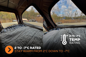 Wildtrak Frankland Hooded Sleeping Bag