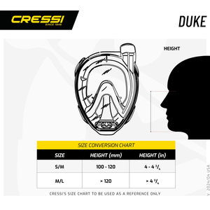Cressi Duke Dry Full Face Mask