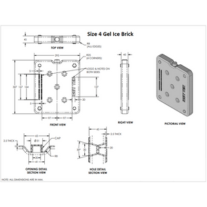 Icey Tek Hard Gel Pack