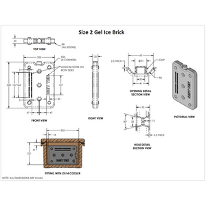 Icey Tek Hard Gel Pack