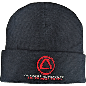 Outdoor Adventure Beanie - Knitted Acrylic Roll Up