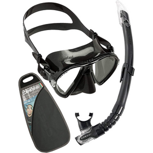 Cressi Ocean + Gamma Mask Snorkel Set