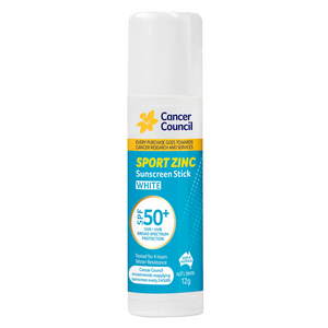 Cancer Council Sport Zinc Stick