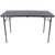 Wildtrak Table 122Cm Bi Fold Black
