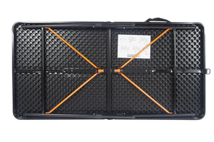 Wildtrak Table 122Cm Bi Fold Black