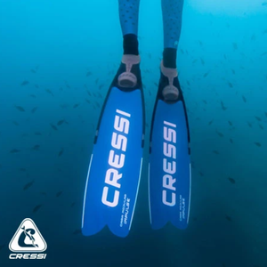 Cressi Gara Impulse Fins Blue Metal