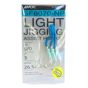 BKK Jigging Assist Hooks SF8070-NP
