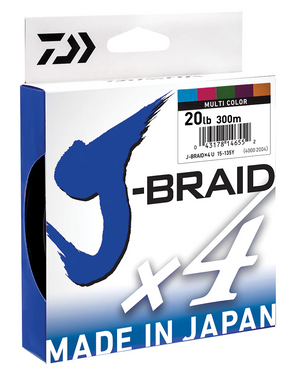 Daiwa J-Braid 4 - Multi Colour