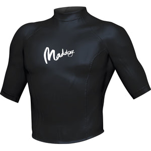 Maddog Mens Rash Shirt Shortsleeve Small / Black S / W Clothing / Footwear