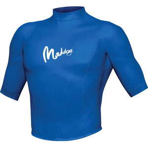 Maddog Mens Rash Shirt Shortsleeve X-Small / Blue S / W Clothing / Footwear