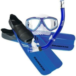 Oceanpro Tour Mask/snorkel/fin Set Masks / Snorkels / Fins