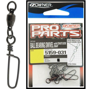 Owner Hyper Ballbearing Snap Swivel