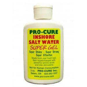 Pro-Cure Super Gel Scent Inshore Saltwater / 2Oz Lures