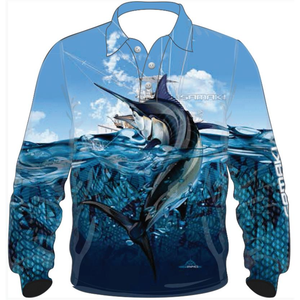 Samaki Black Marlin Longsleeve Shirt