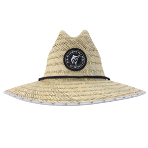 Samaki Marlin Patch Straw Hat
