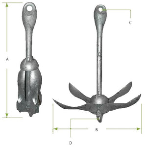 Sam Allen Folding Anchor