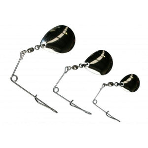 Tt Jig Spinners #2 / Silver / 3Pk Lures
