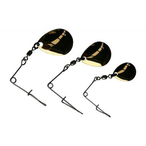 Tt Jig Spinners #3 / Gold / 3Pk Lures