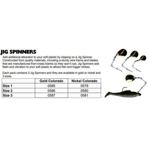 Tt Jig Spinners Lures