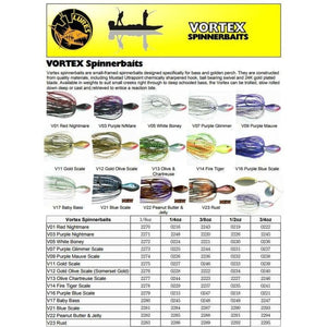 Tt Vortex Spinner Bait 1/4Oz Lures
