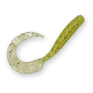 Zman Grubz 9 Chartreuse / 3Pk Lures