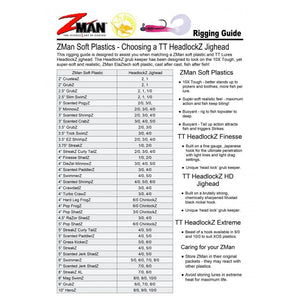 Zman Turbo Crawz 4 Lures