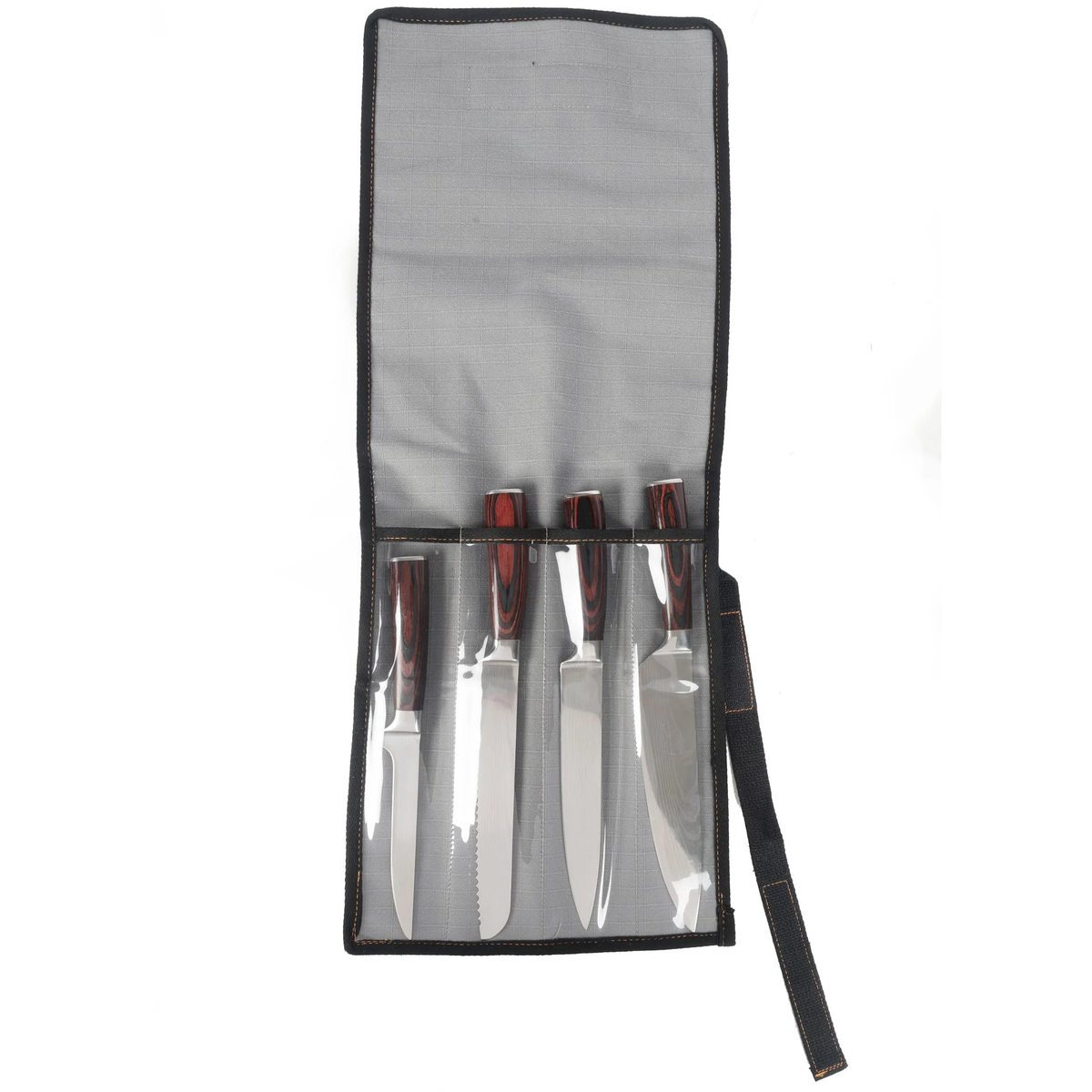 Wildtrak Explorer 4Pc Knife Wrap 400Gsm