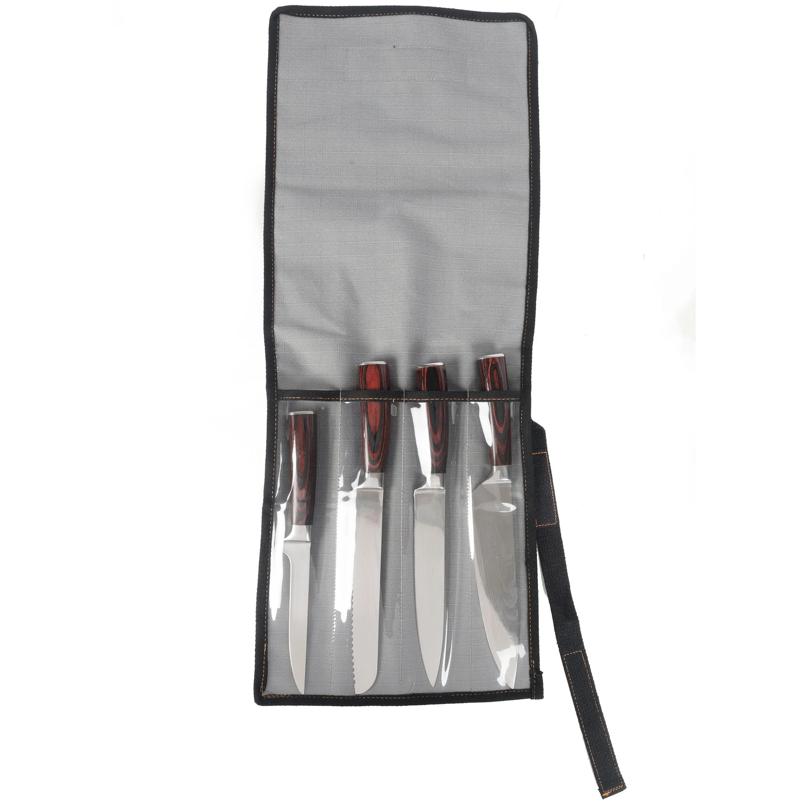 Wildtrak Explorer 4Pc Knife Wrap 400Gsm