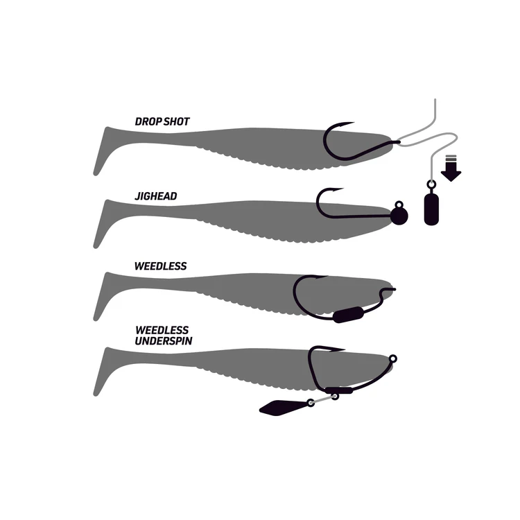 Nomad Live Ops Spectre Minnow 4" Mirage X