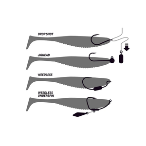 Nomad Live Ops Spectre Minnow 4" Mirage X