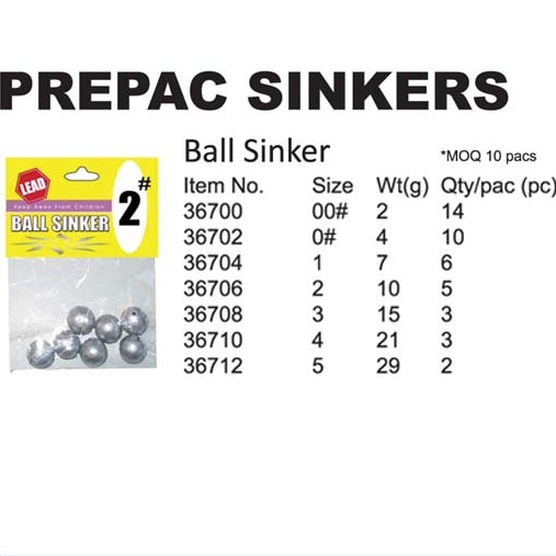 Viva Ball Sinker Pack