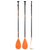 Jobe Fusion Stick SUP Paddle Orange 3-piece