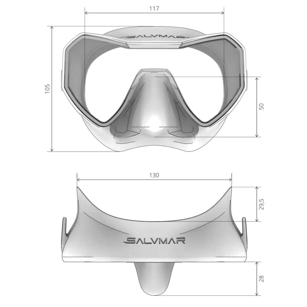 Salvimar Neo Mask Antifog