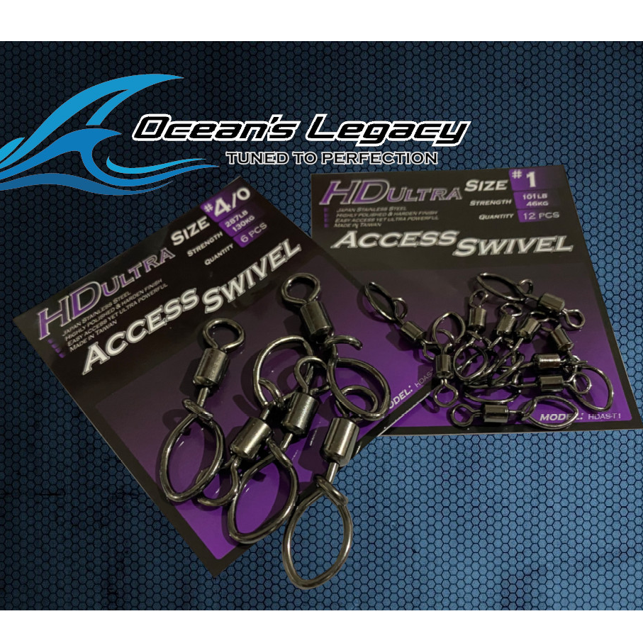 Oceans Legacy Access Swivel