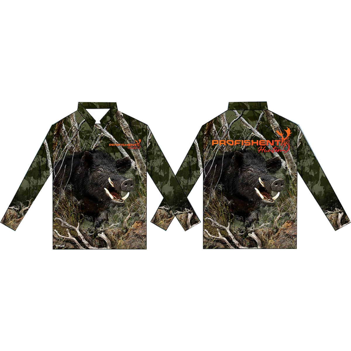 Profishent Tackle Wild Boar Longsleeve Shirt