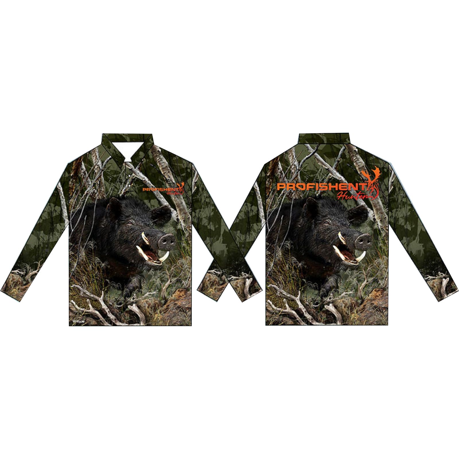 Profishent Tackle Wild Boar Longsleeve Shirt