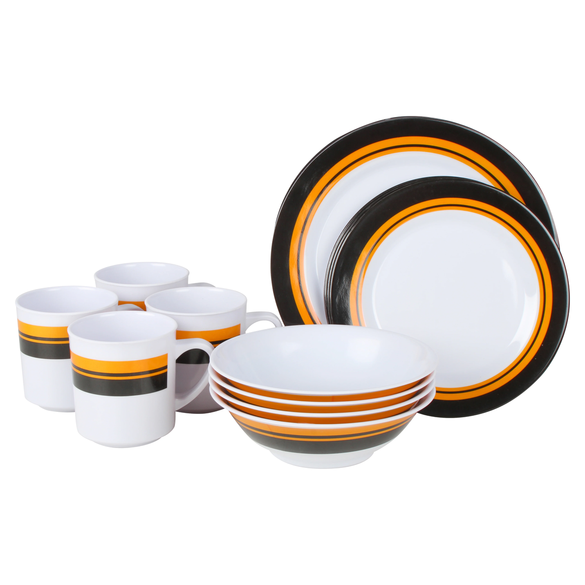Wildtrak 16pc Melamine Dinner Set