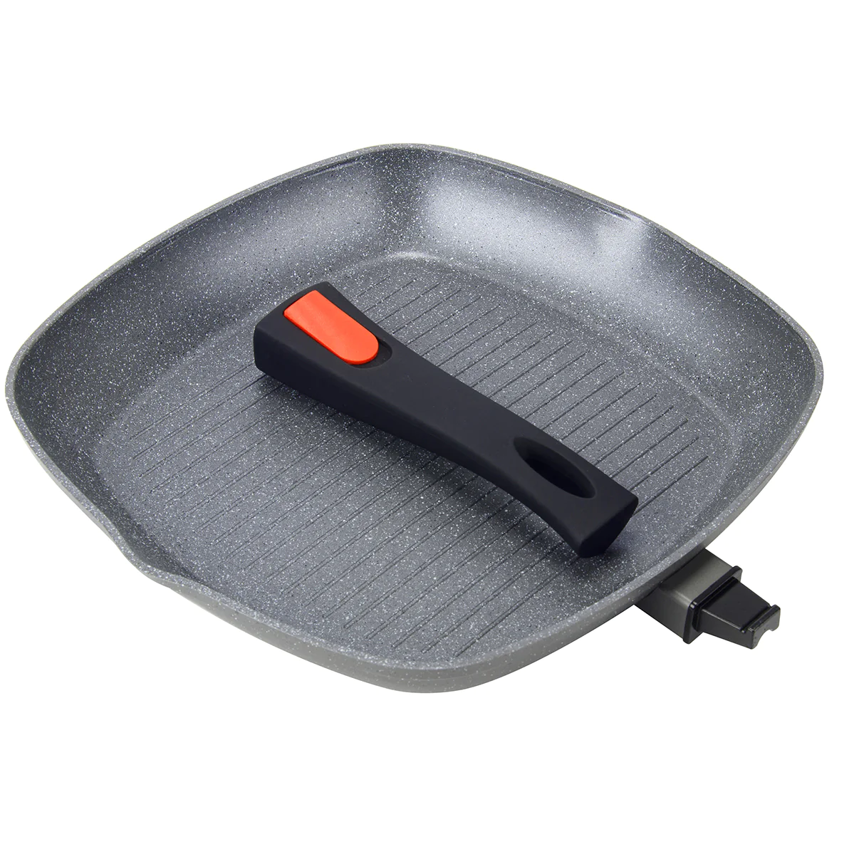 Wildtrak Compact Grill Pan 28cm Non Stick Detach Handle 1/8