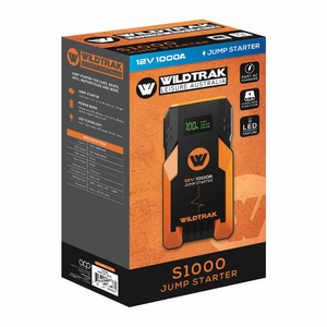 Wildtrak 1000a 12ah Hp Lithium Car And 4wd Jumpstarter (Petrol & Diesel)