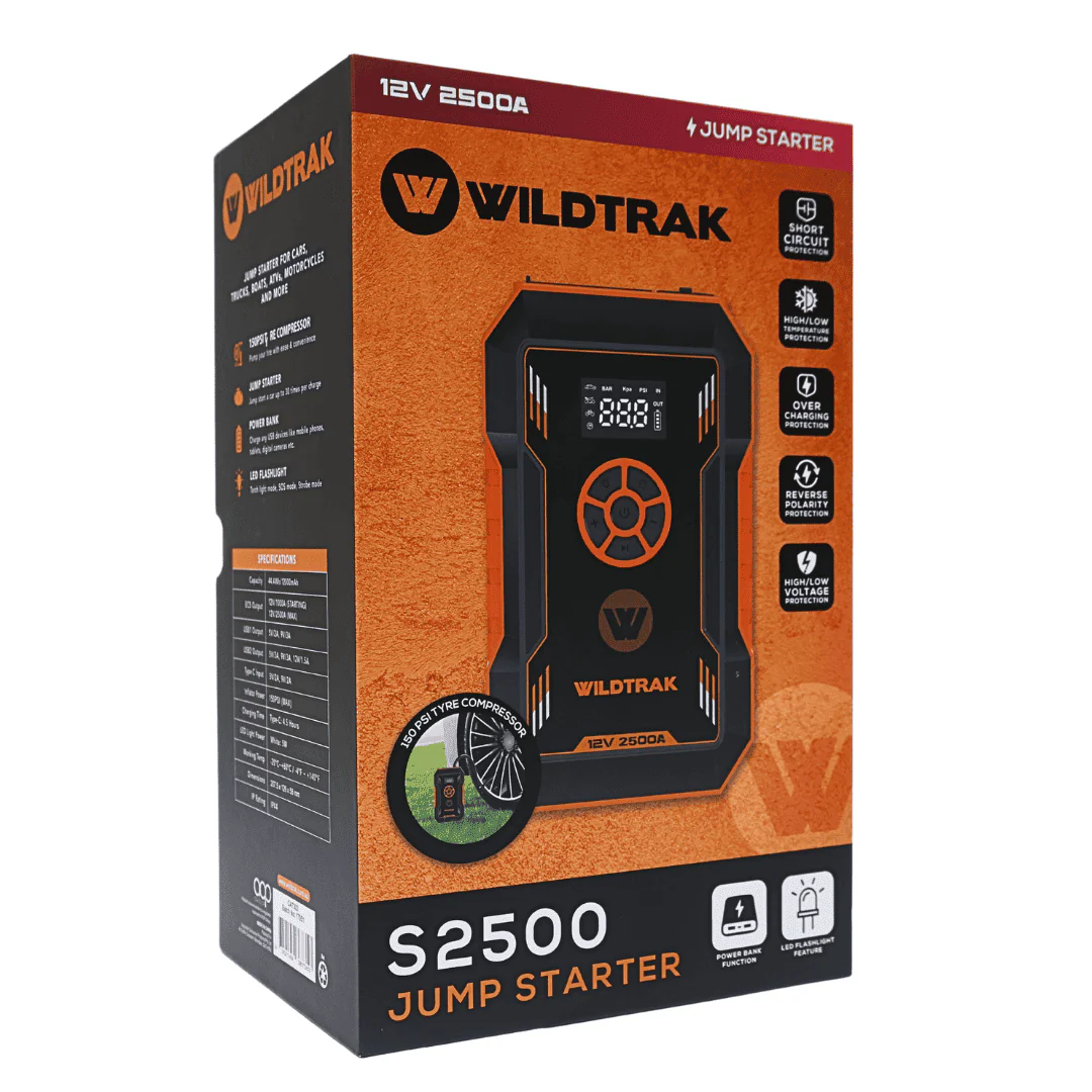 Wildtrak Jumpstarter S2500 / Air Compressor