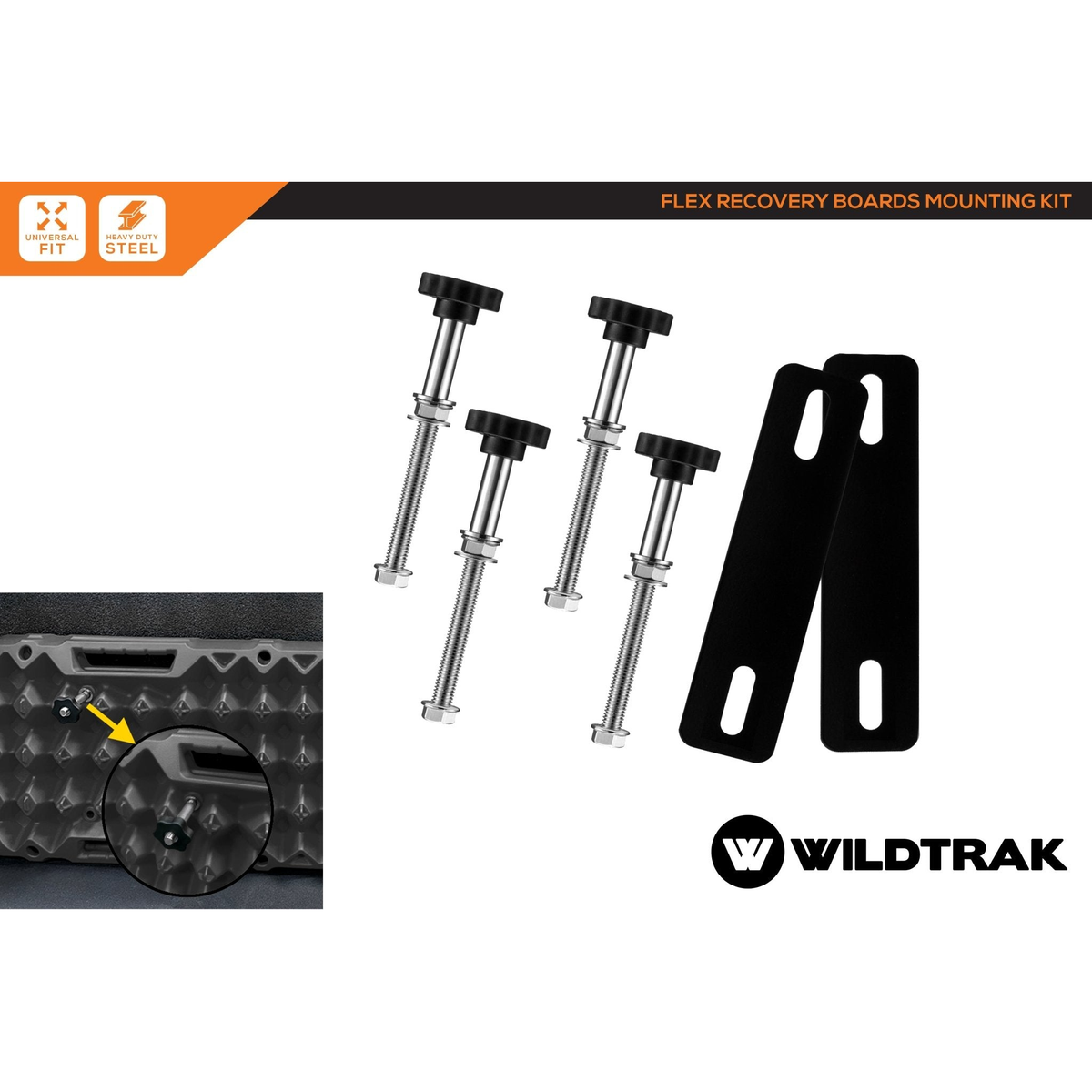 Wildtrak Flex Recovery Board Mounting Kit