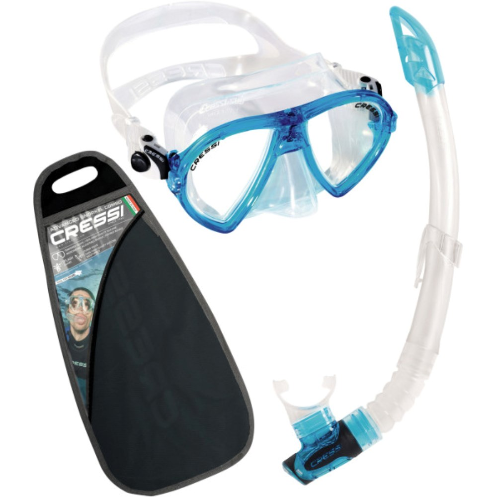 Cressi Ocean + Gamma Mask Snorkel Set