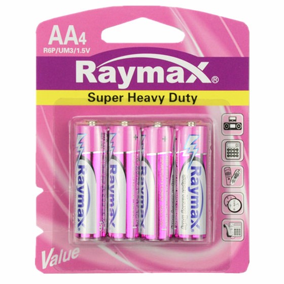 Raymax 'AA' Battery 4pk