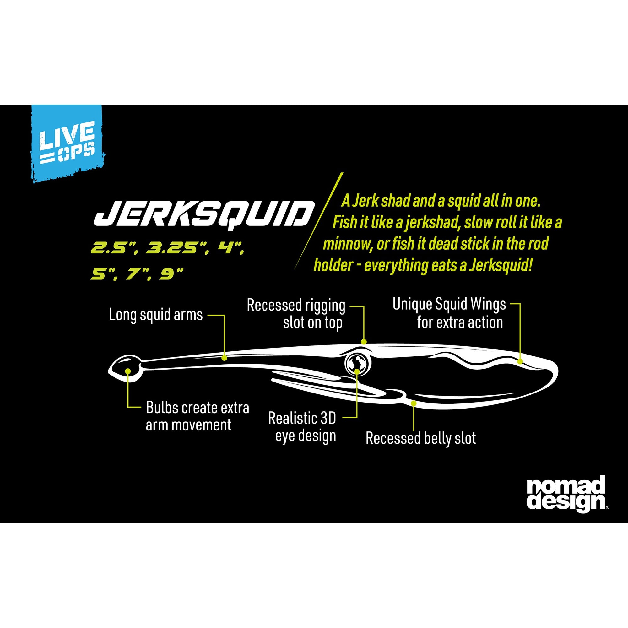 Nomad Live Op Jerksquid 7"