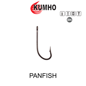 Kumho Panfish O’Shaughnessy Hooks 20 Pack