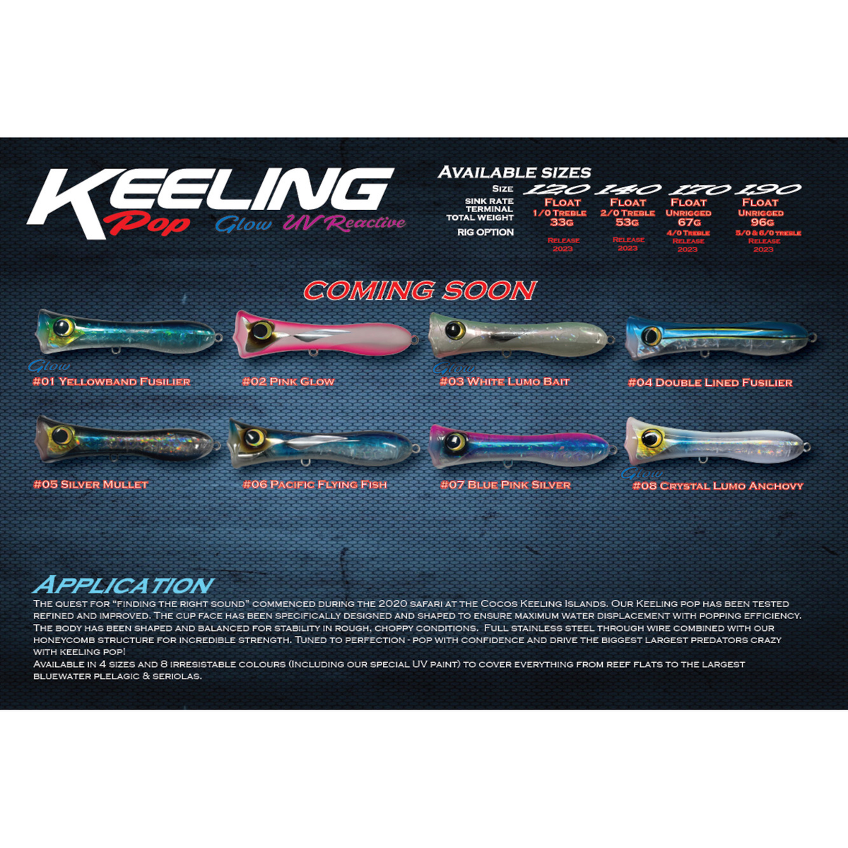 Ocean's Legacy Keeling Pop 140