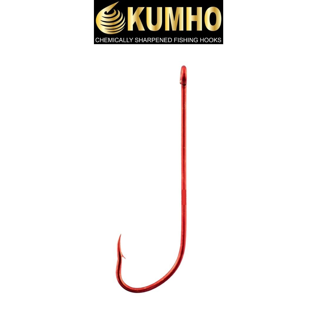 Kumho Long Shank Hook Red Value Pack