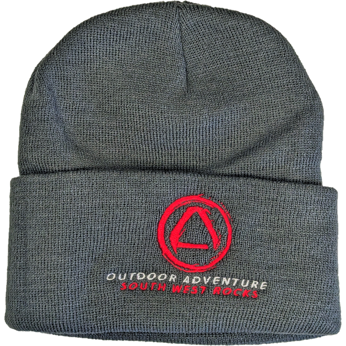 Outdoor Adventure Beanie - Knitted Acrylic Roll Up